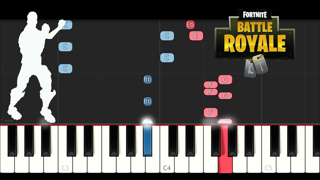 Fortnite Dance - Fresh (Piano Tutorial)