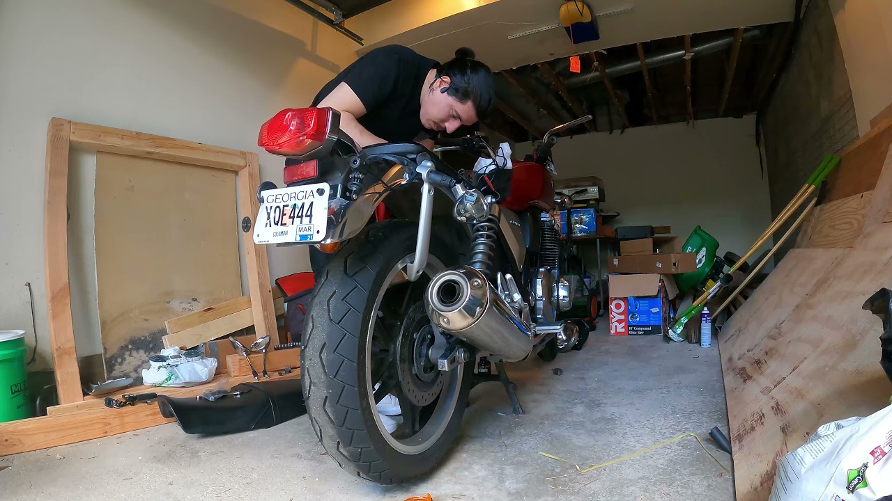CB1100 Project - Part 2 - Parts Removal
