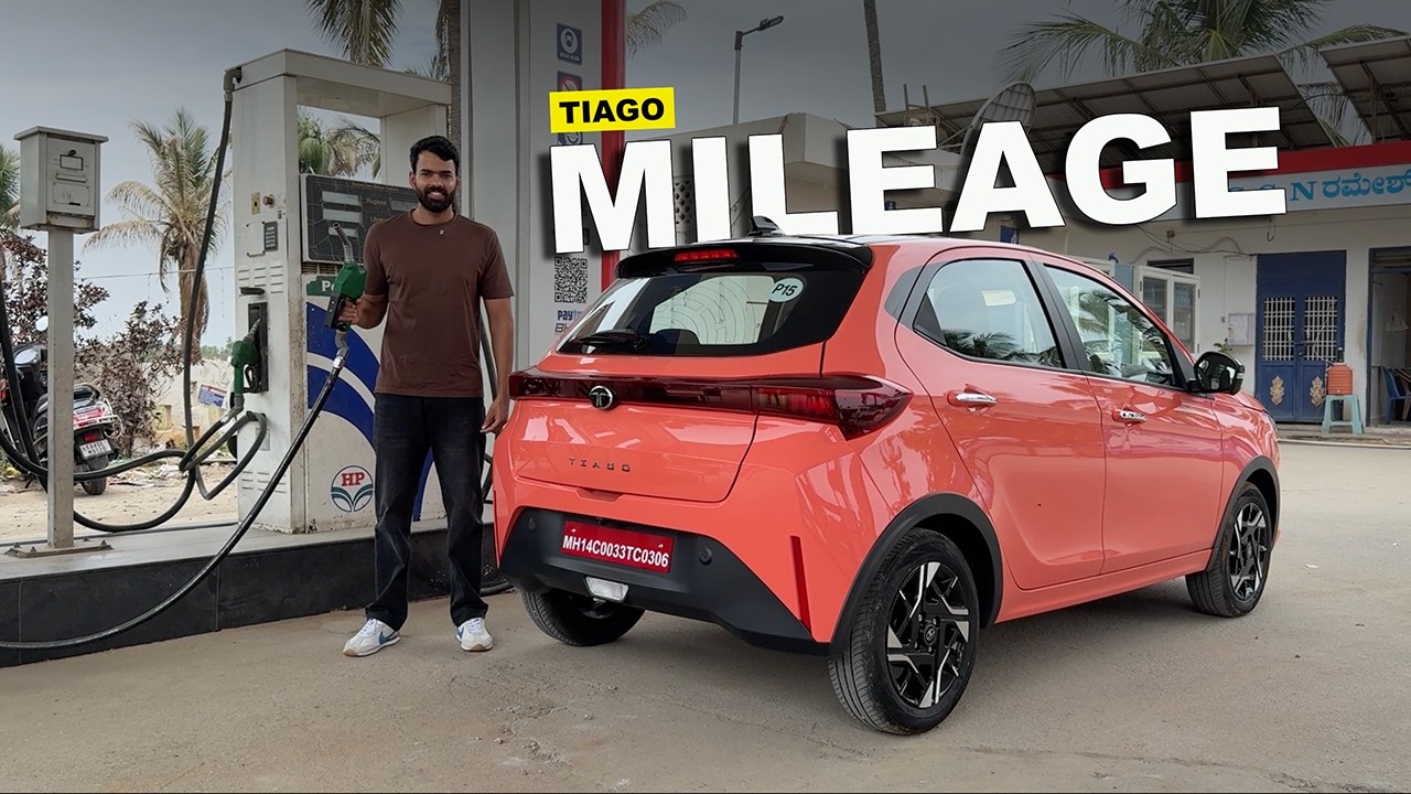 *Город + Трасса + Безрассудная езда* Новый Toyota Tiago 1.2L с механической коробкой передач - Те...