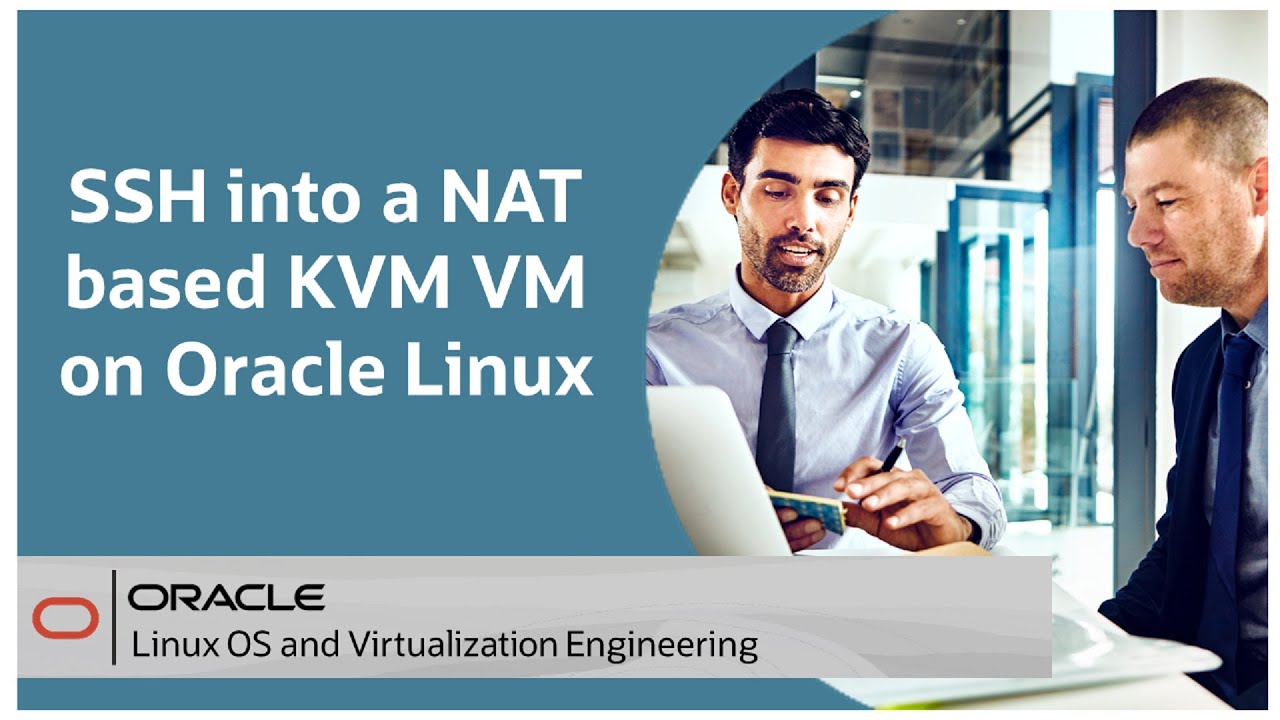 SSH into a NAT based KVM VM on Oracle Linux