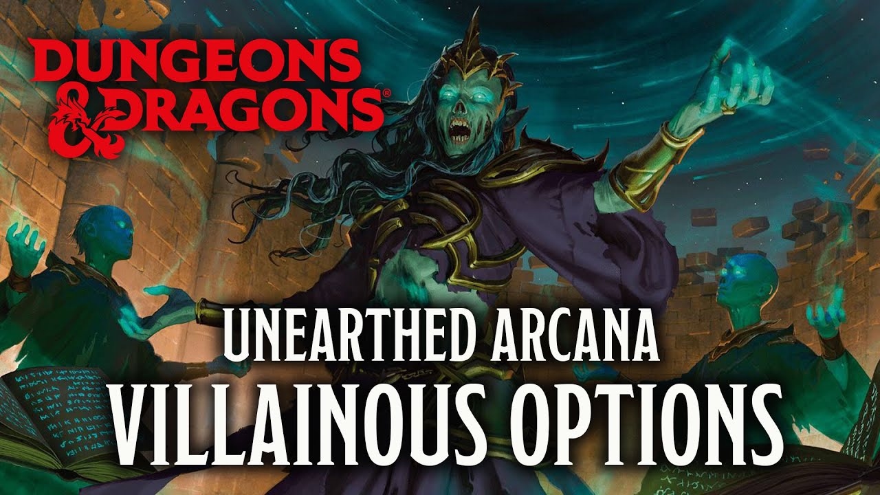 Unearthed Arcana | Villainous Options | Live React