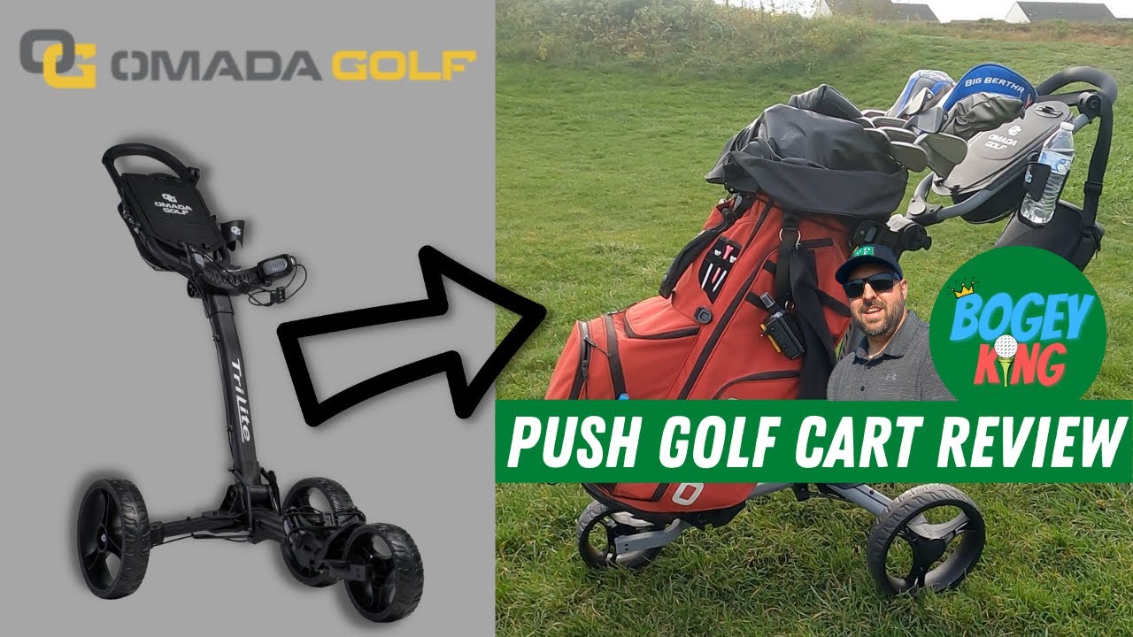 Толкай... толкай как следует! || Обзор гольф-кара Omada Golf Trilite Push