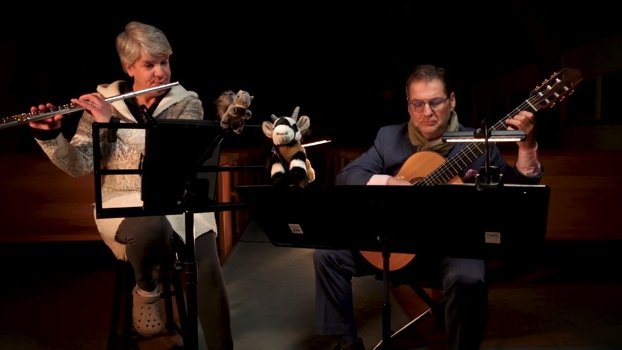 Scarborough Fair, Duet with Flute and Classical Guitar.
