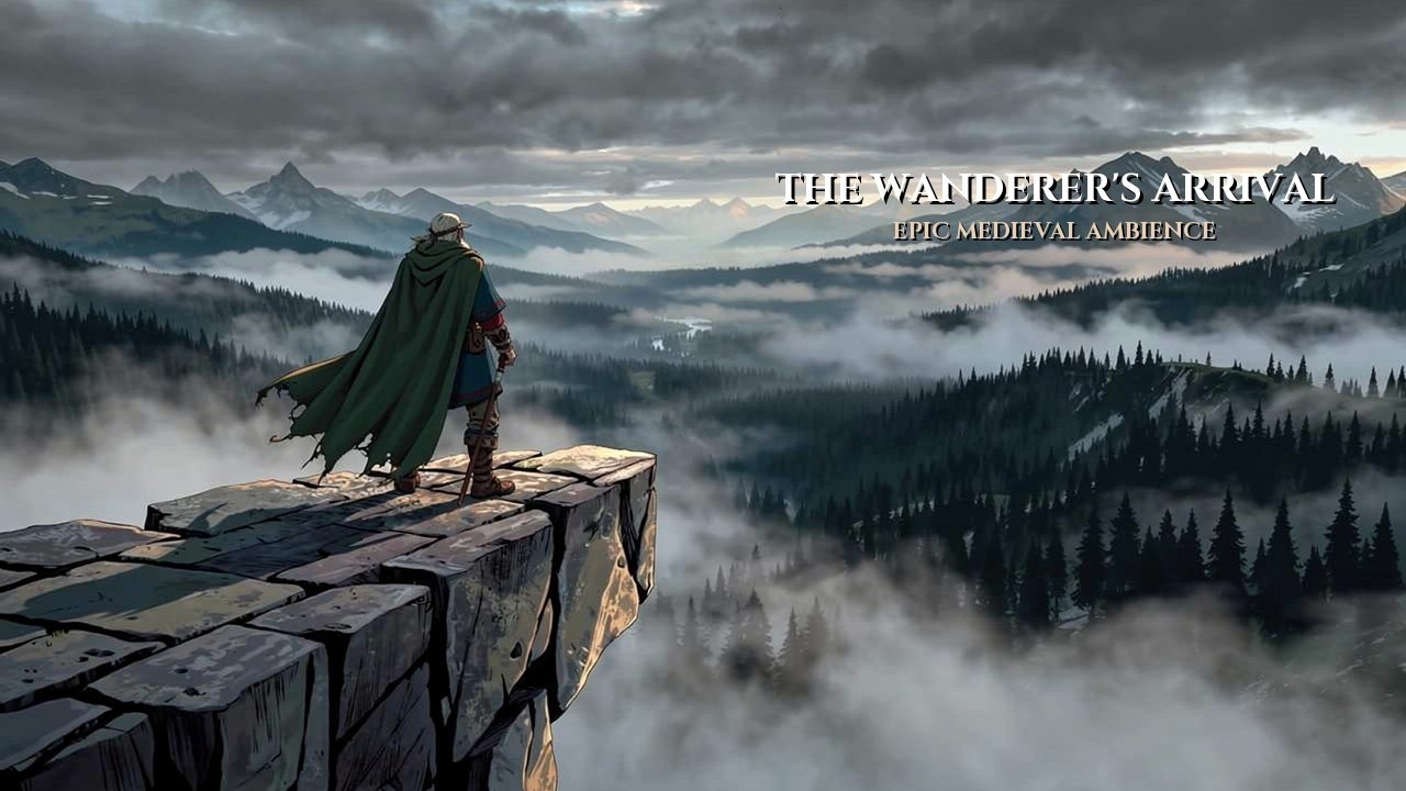 The Wanderer's Arrival | Epic Medieval Ambient Music for Focus & Worldbuilding
