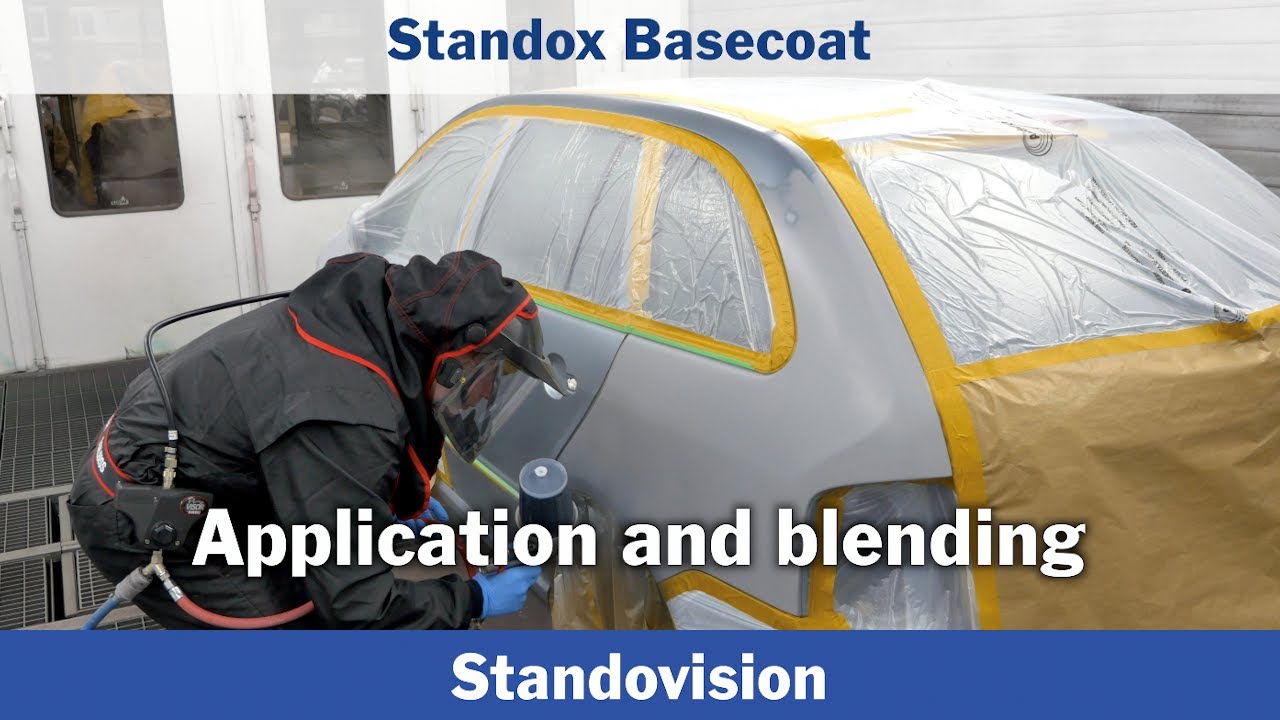Application and blending - Standox Basecoat