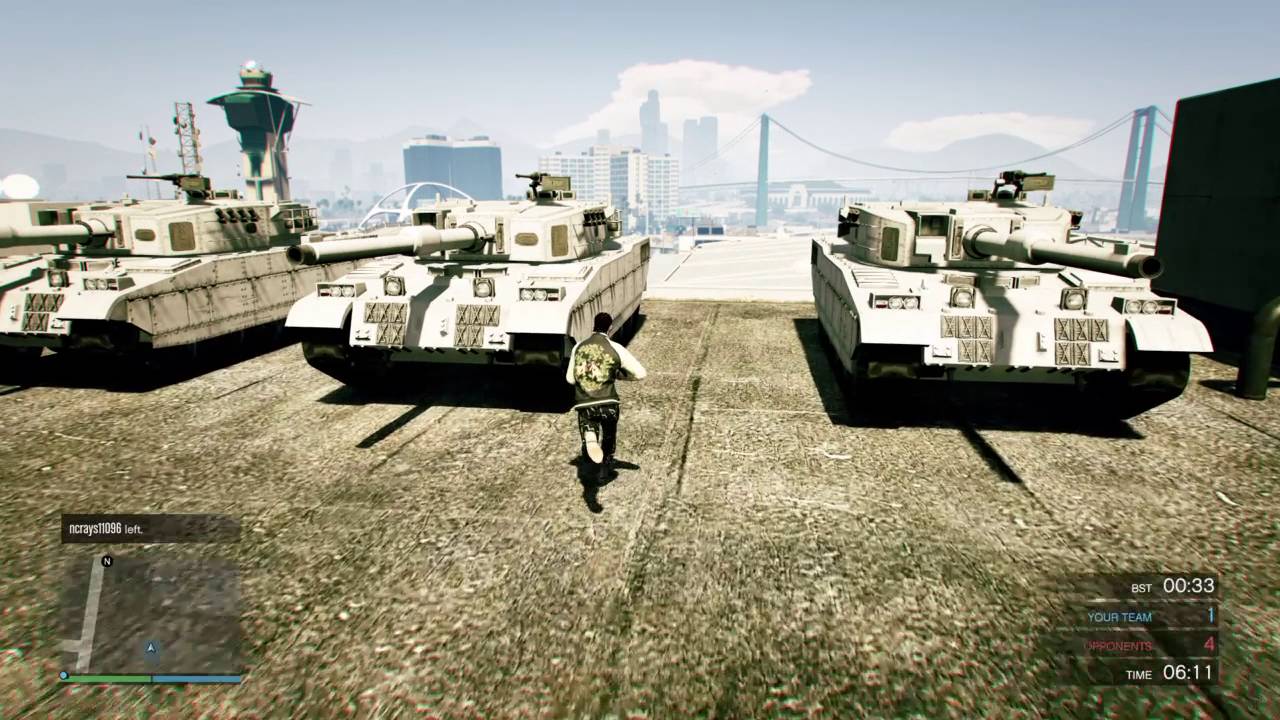 PRO GTA Online Deathmatch 40- $$$Parkour moto airport