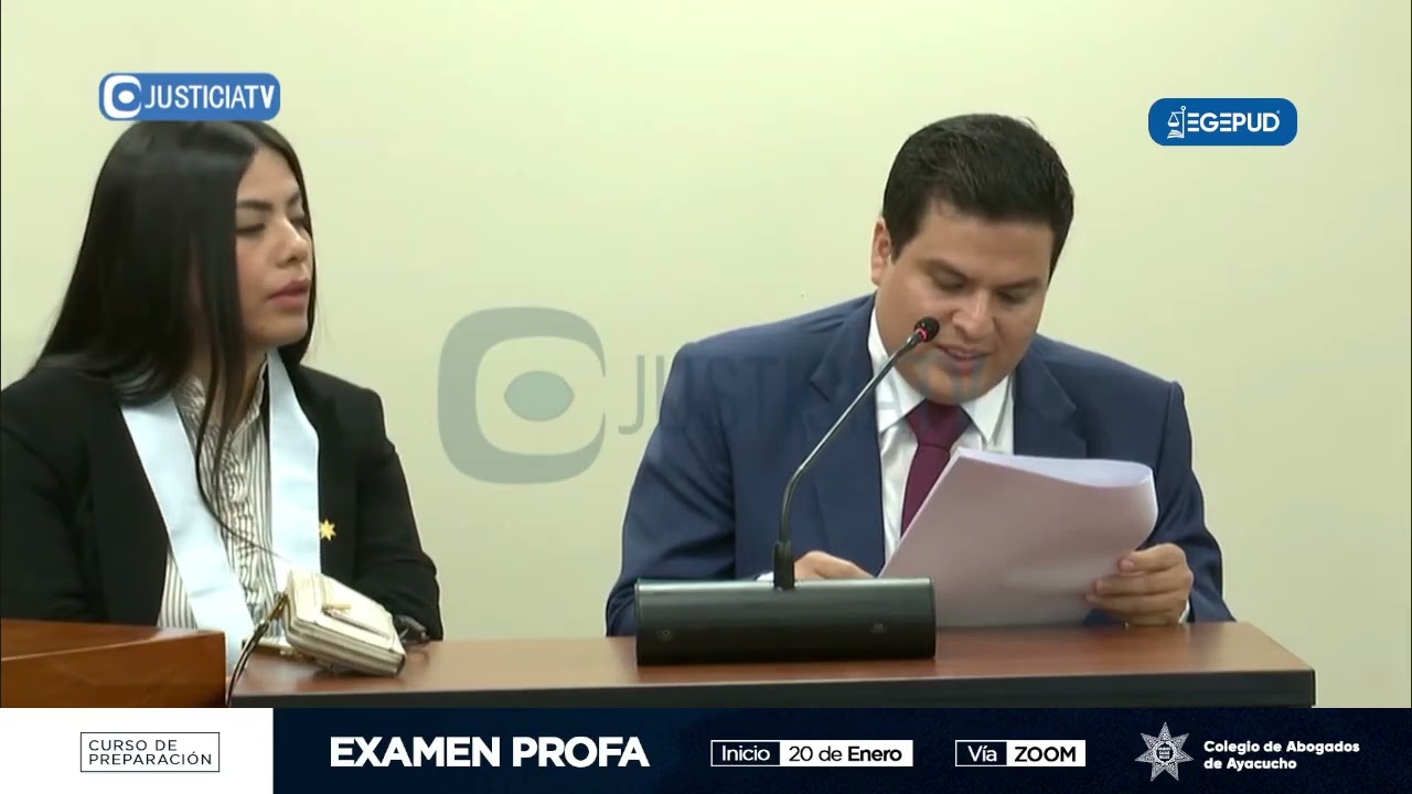 Testimonio de Diego Bazán en el juicio oral contra Pedro Castillo y otros acusados