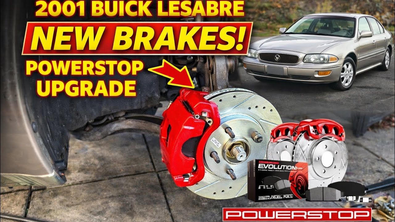 2001 Buick Lesabre Front POWERSTOP Brake Installation