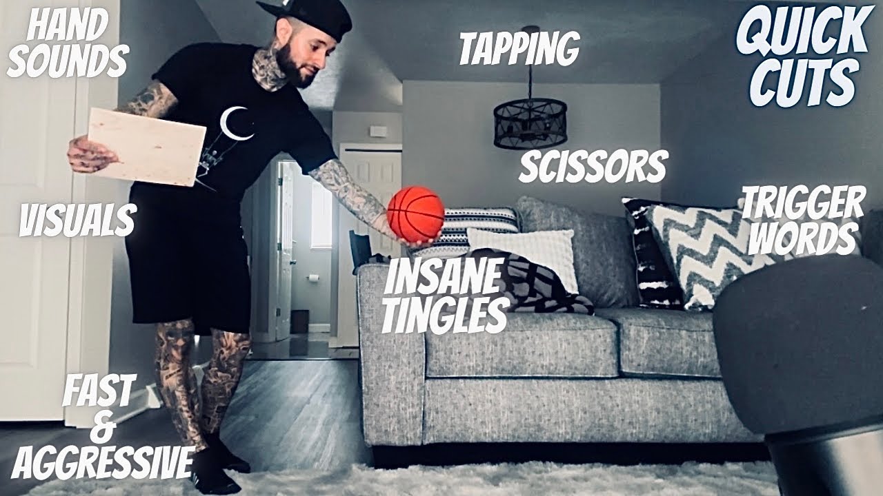 Fast & Aggressive Quick Cuts ASMR | Random & Unpredictable Trigger Assortment