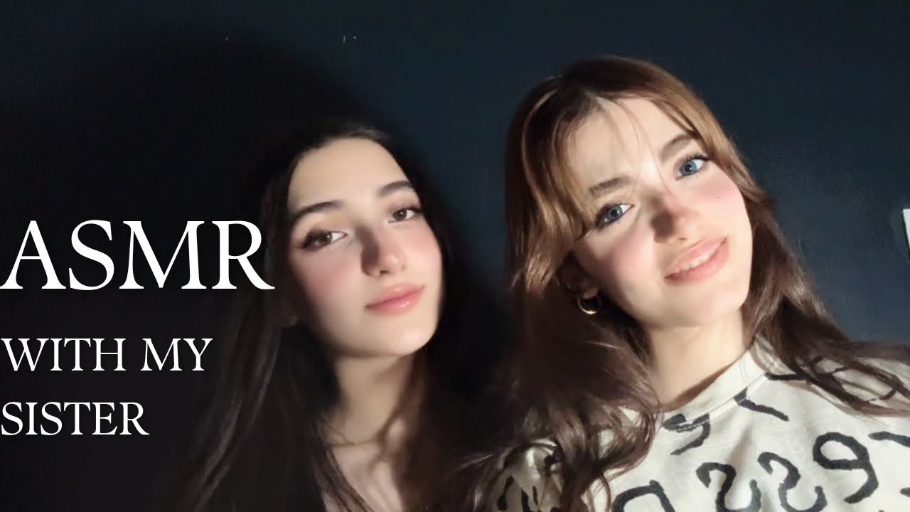 ASMR Hair Brushing & Skincare با خواهرم 😌💆‍♀️ | Relax & مراقبت پوستی 💕