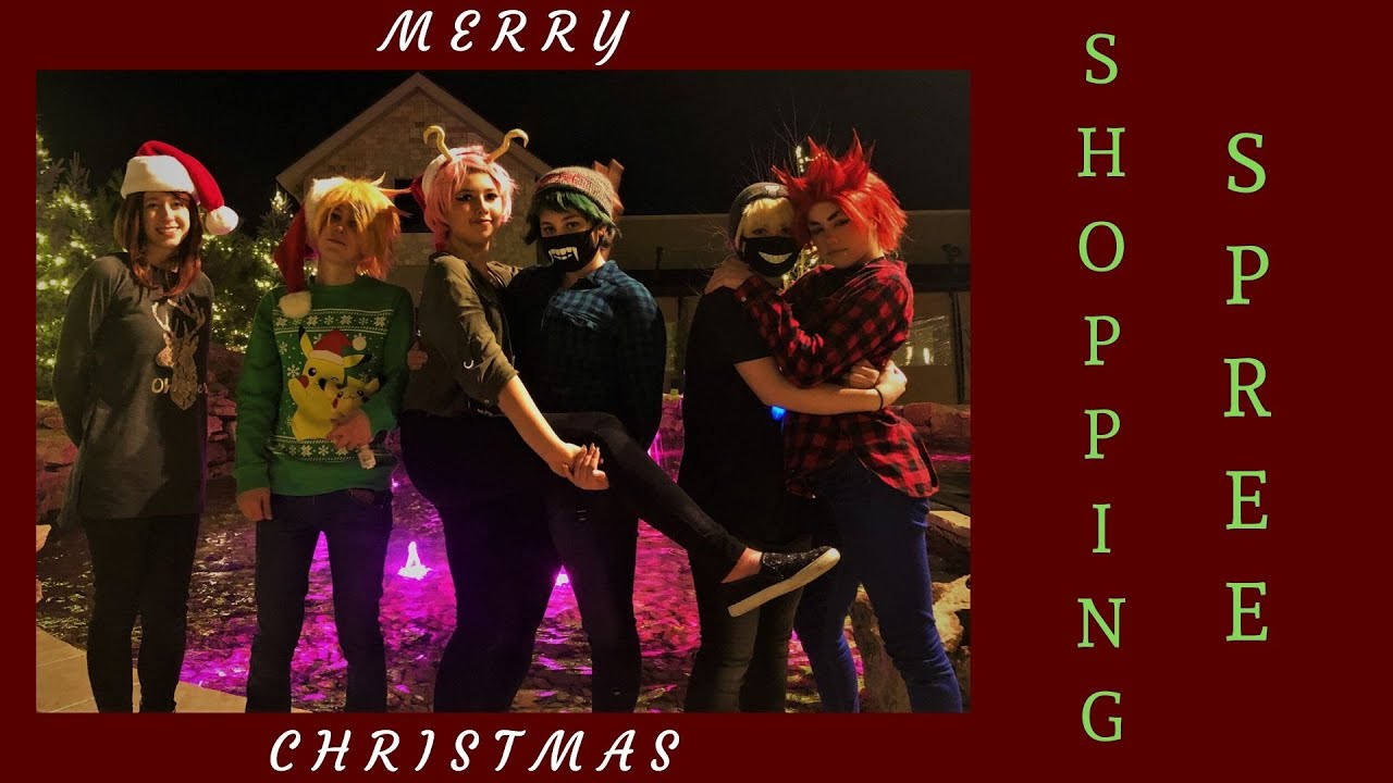 BAKUSQUAD DRAGS BAKUGOU AND DEKU+OCHAKO TO THE MALL FOR X-MAS SHOPPING