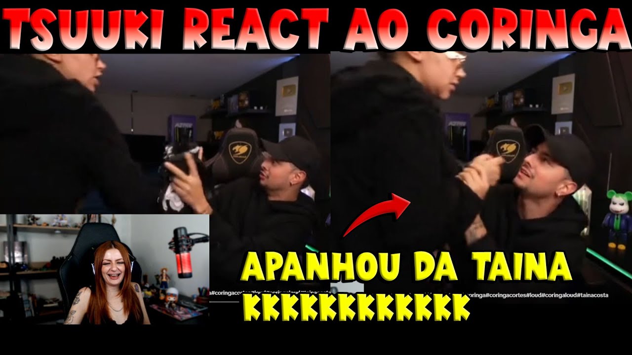 TSUUKI REACT AO CORINGA APANH4NDO DA TAÍNA 🤣😍 + FALOU SOBRE A CITY - KOGA GTA RP CLIPS