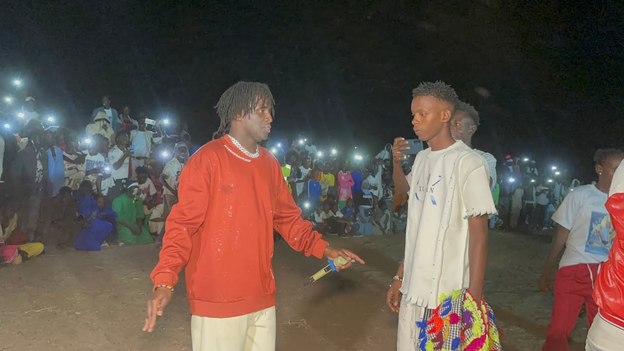 Concert de Big Flow à Kolonding :présentation du parrain, de la marraine et des artistes invités