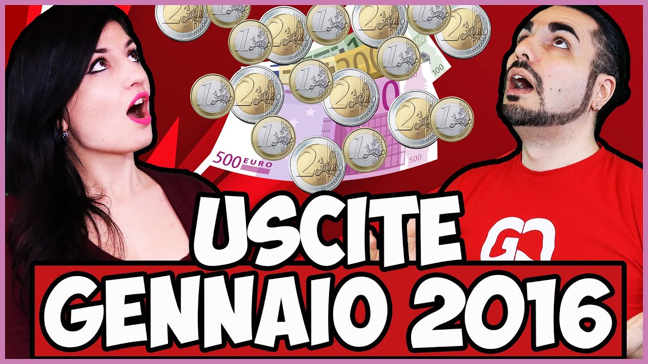 USCITE GENNAIO 2016 - COME SCOPRIRSI RICCHI NEL 2016