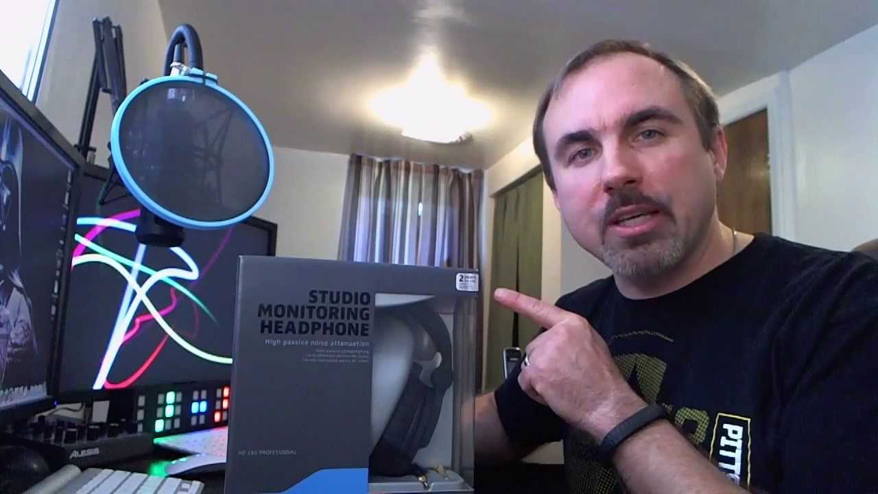Sennheiser HD280 Studio Monitor Headphones Unboxing/First Impressions