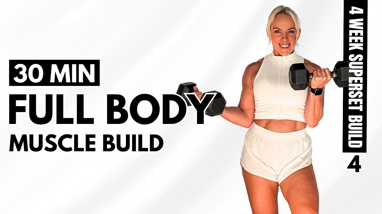 DAY 4 - SUPERSET BUILD | Build Muscle Over 40 Workout