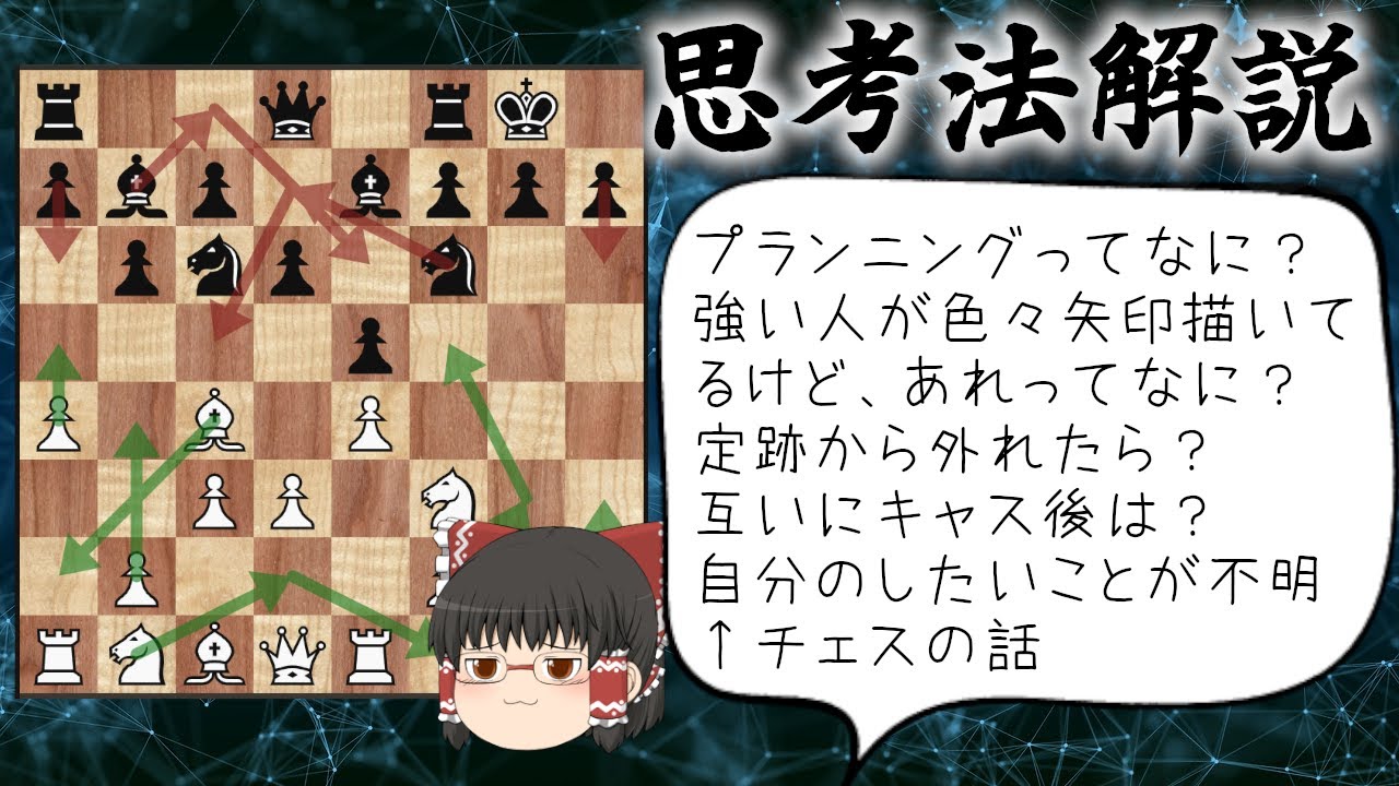プランニングをしてチェスで次の一手を決めよう！！～中盤迷子撲滅運動～