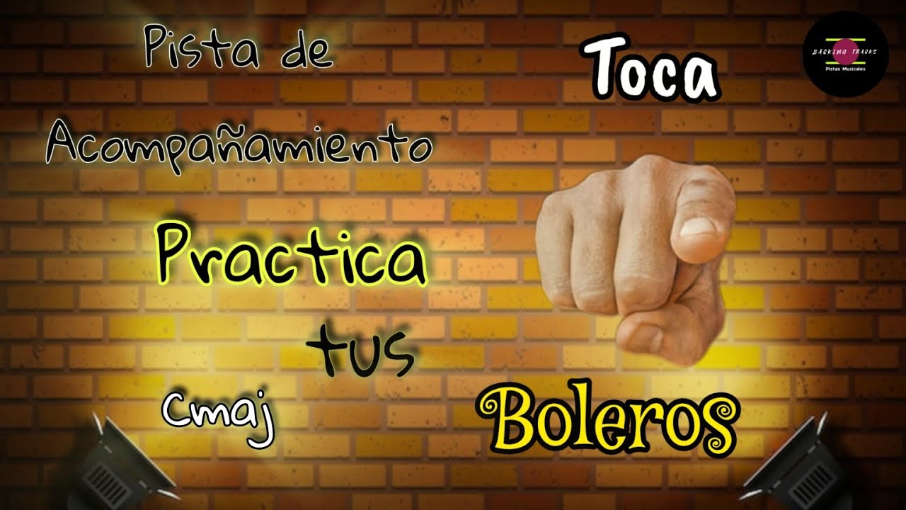 Backing Track Para Practicar Bolero En El Piano | Do Mayor | Acompañamiento.