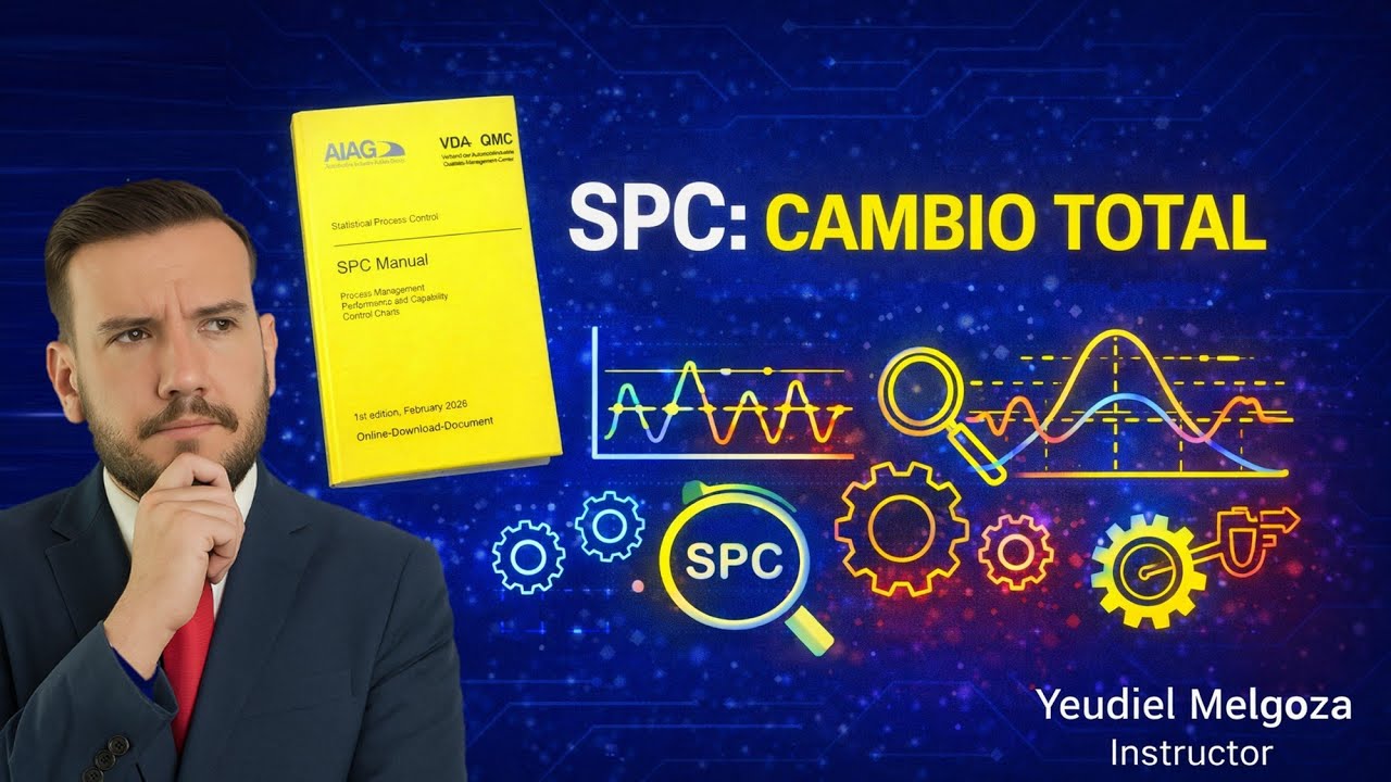 El SPC cambió para siempre | Lo que se pretende con AIAG-VDA SPC Yellow Volume