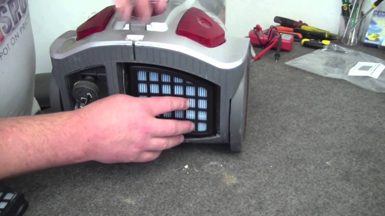 My Vax Power 7 Pet Bagless Vacuum has lost suction, how do I change the filters?