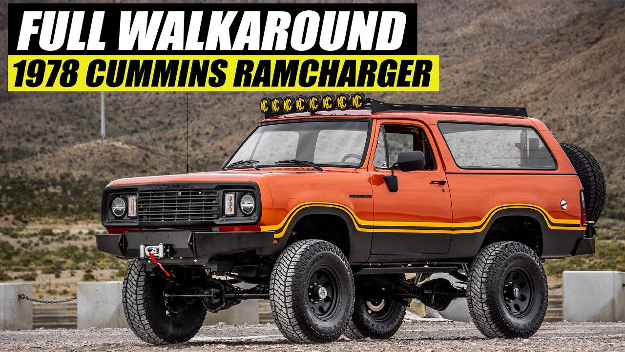 78 Cummins Powered Ramcharger Walkaround