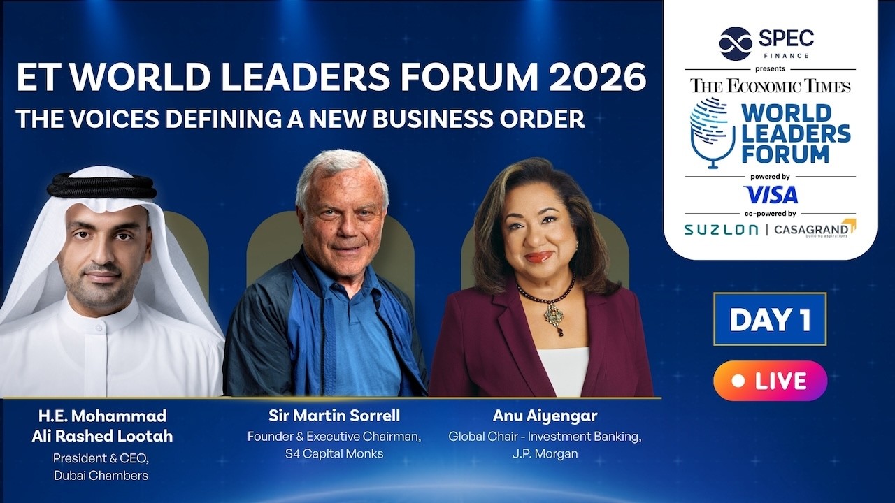 LIVE | ET WLF 2026 Session 2: Voices defining a new business order