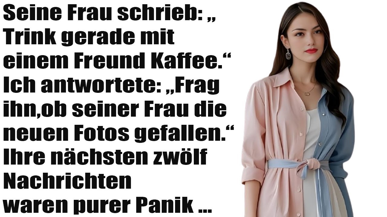 „Meine Frau schrieb: ‚Kaffee mit Freund‘ – Meine Antwort überraschte sie total!“
