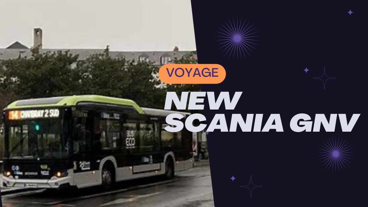 [Voyage] A bord du Scania GNV | Ligne 10 | FilBleu