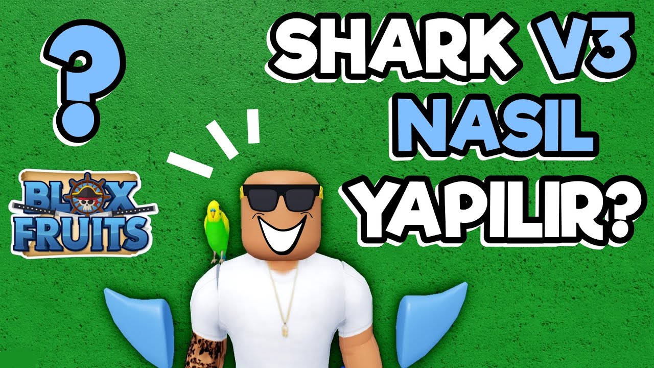 SHARK RACE V3 NASIL YAPILIR? - Roblox Blox Fruit T&uuml;rk&ccedil;e 66.B&ouml;l&uuml;m