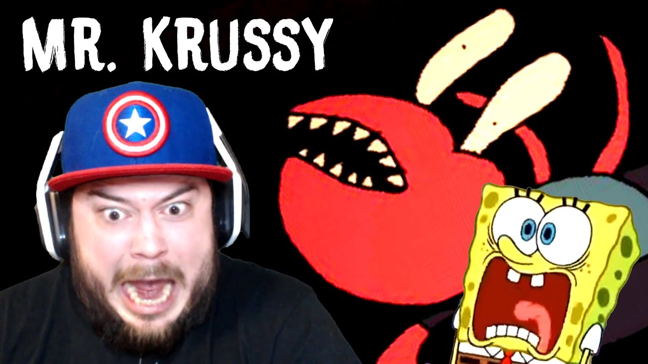 A WEIRD SPONGEBOB HORROR GAME!! | Mr. Krussy Requires Souls of the Damned (Dave Microwaves Games)