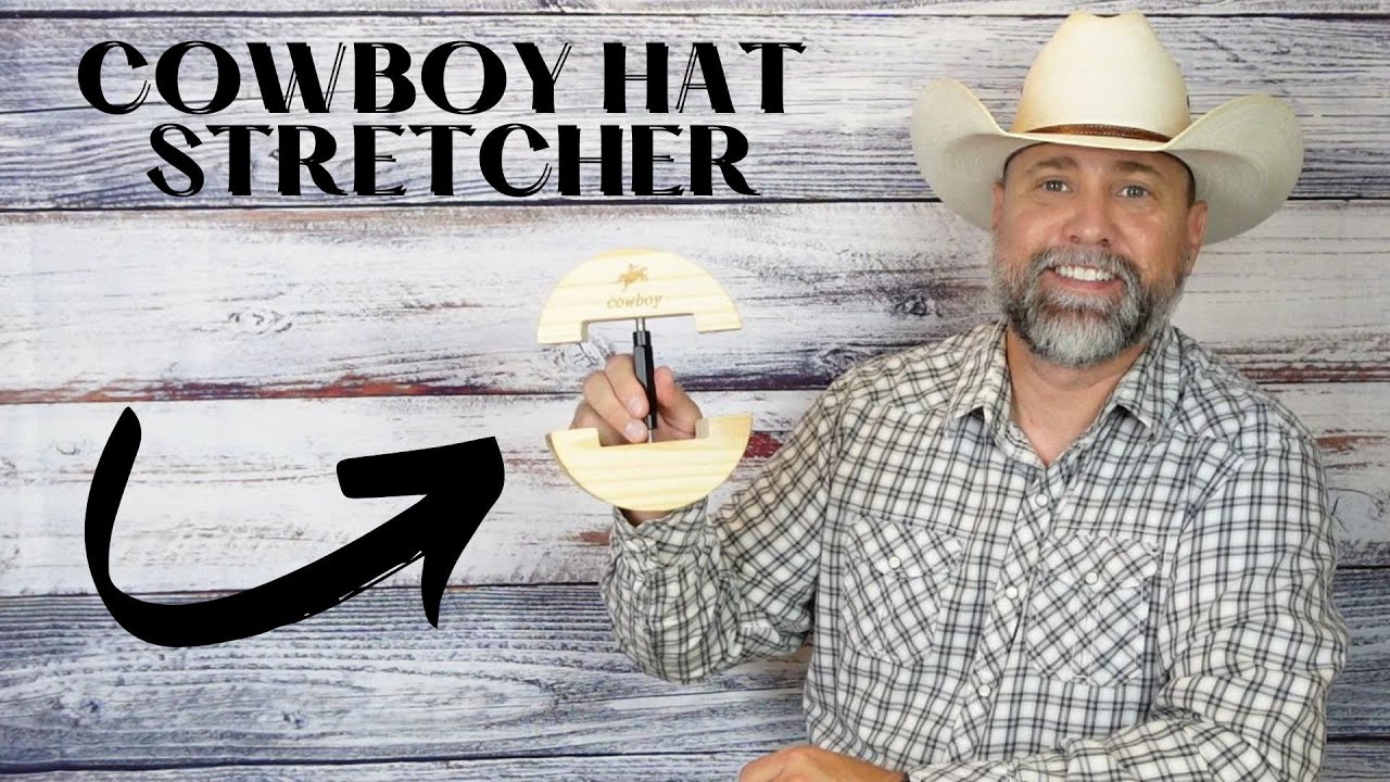 Cowboy Hat Stretcher,Small Size 6 1/2 to 9 1/2-Colourful Adjustable Buckle Heavy Duty (Small, Black)