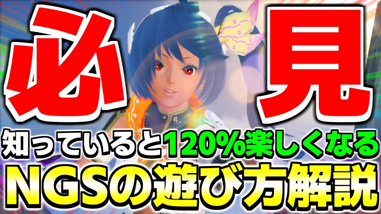 【初心者必見】PSO2NGSを120%楽しめる遊び方を解説します！【初心者】【PSO2NGS】【NGS】
