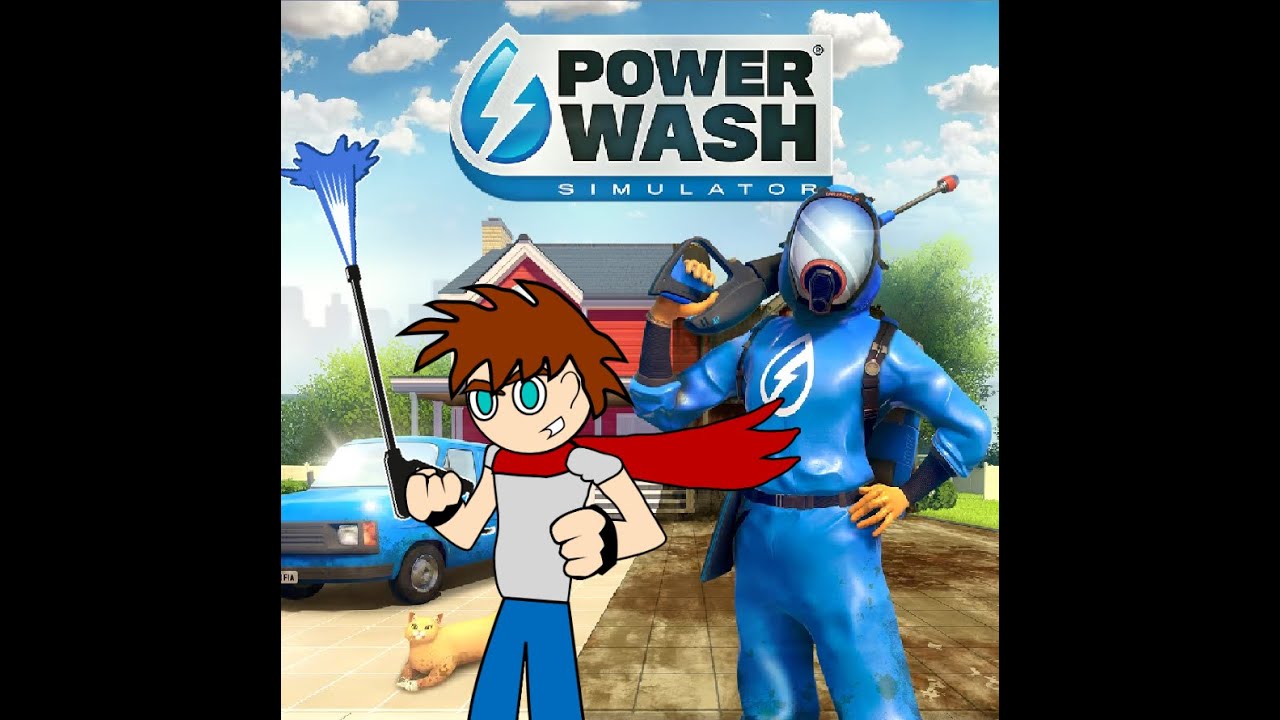 Satisfaction with just talking bout life. Power wash simulator pt 1