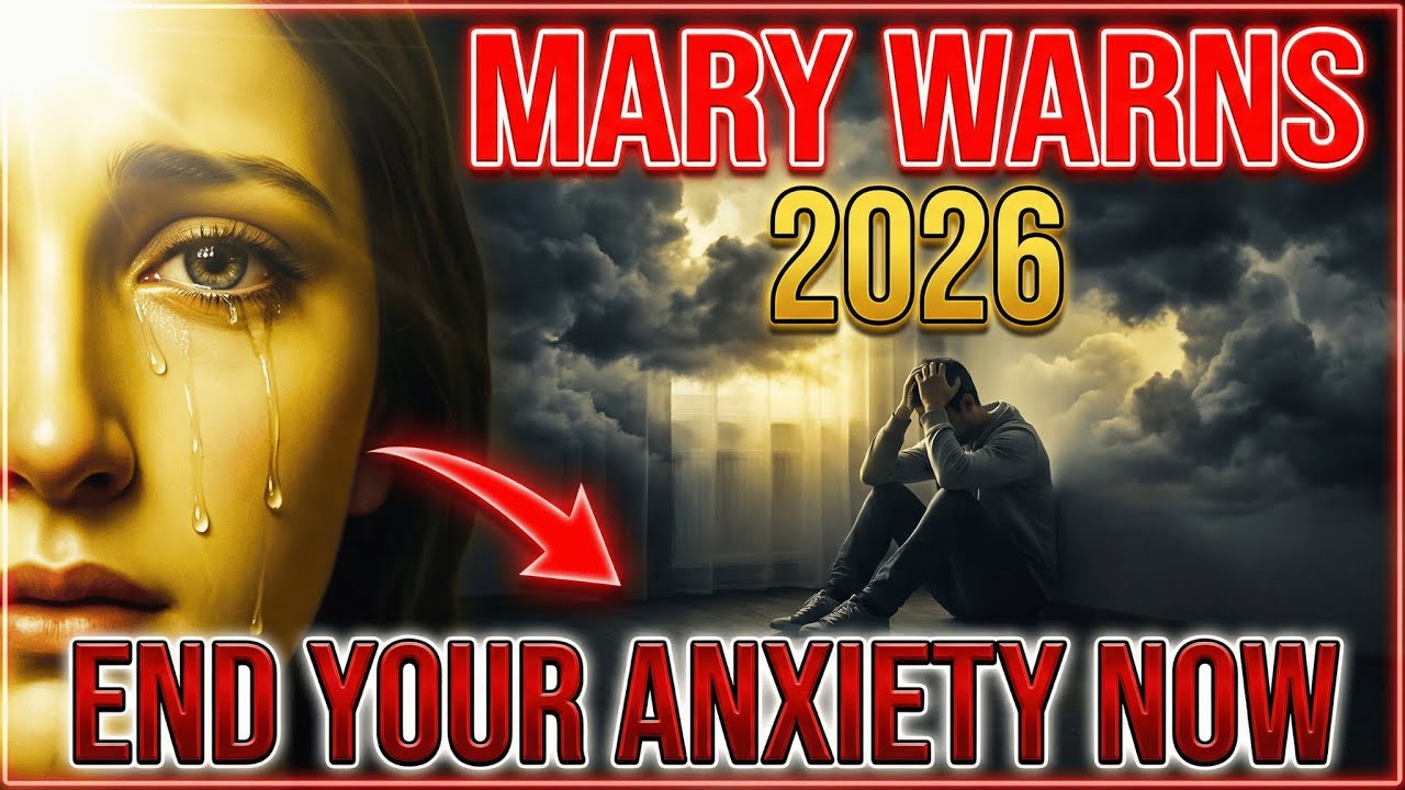 🛑End Your Anxiety It Vanished Instantly Mother Mary’s Warning | Praying with Mother Mary