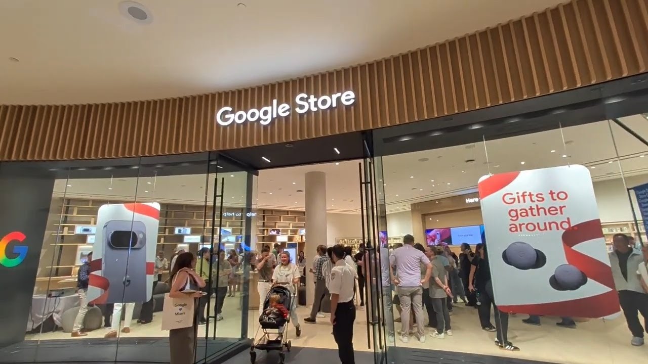 Внутри НОВОГО магазина Google в Майами УДИВИТЕЛЬНО!