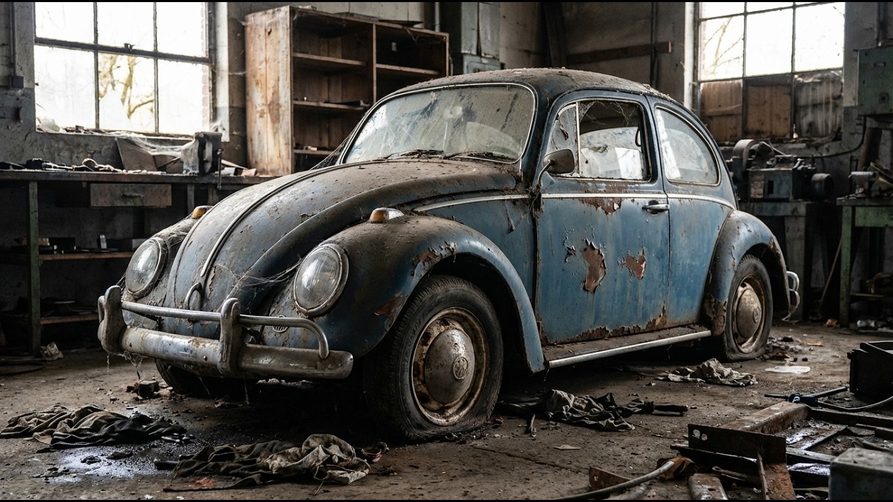 ASMR Car Restoration! 1965 Volkswagen Beetle Full Restoration