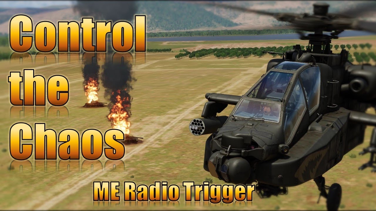 Управляйте хаосом | Триггеры радиосвязи в редакторе миссий DCS | Мир DCS