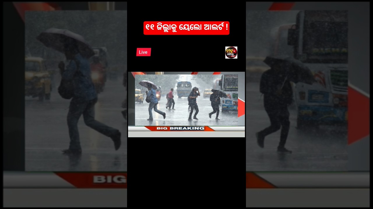 Odisha cyclone update/odisha rain update/breaking news/today news odisha/odia news/ajira taja khobor