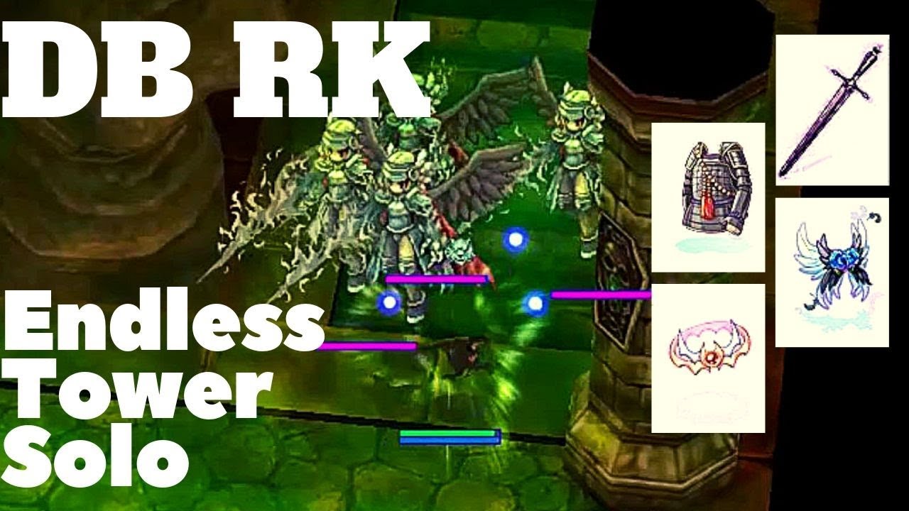 Dragon Breath RK Endless Tower Solo | Ragnarok Online iRO Chaos | Dragon Breath Rune Knight DB RK