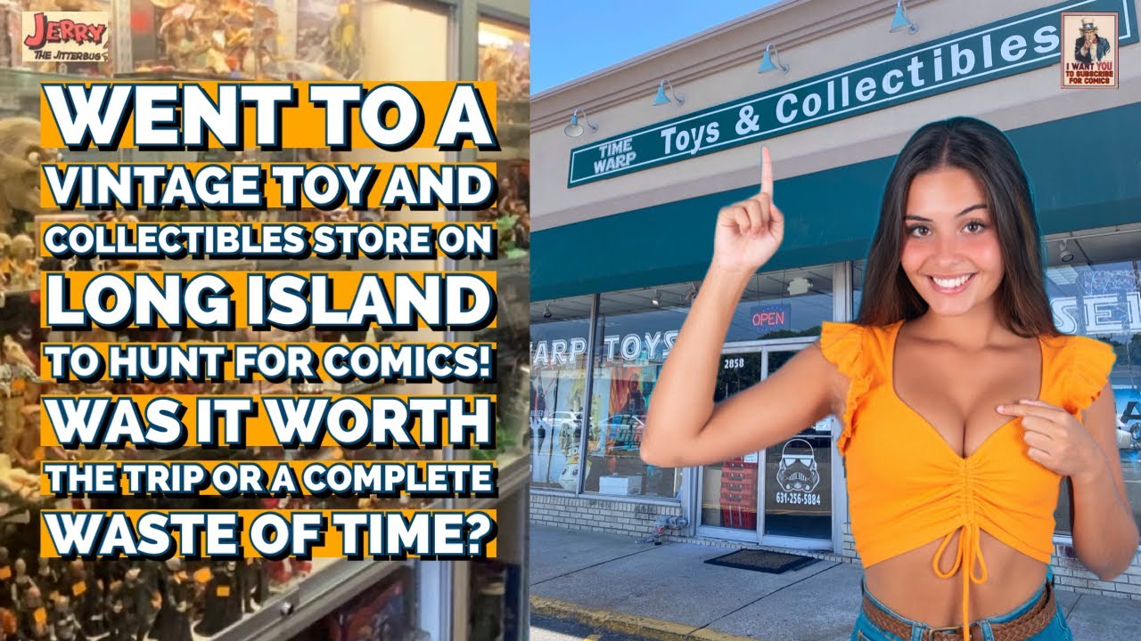 Went to a Vintage Toy and Collectibles Store to Hunt for Comics! Was it Worth the Trip?