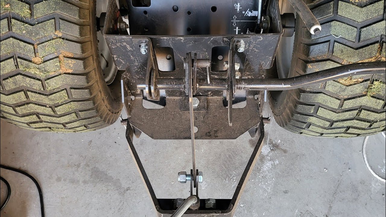 Garden Tractor- Sleeve Hitch Install