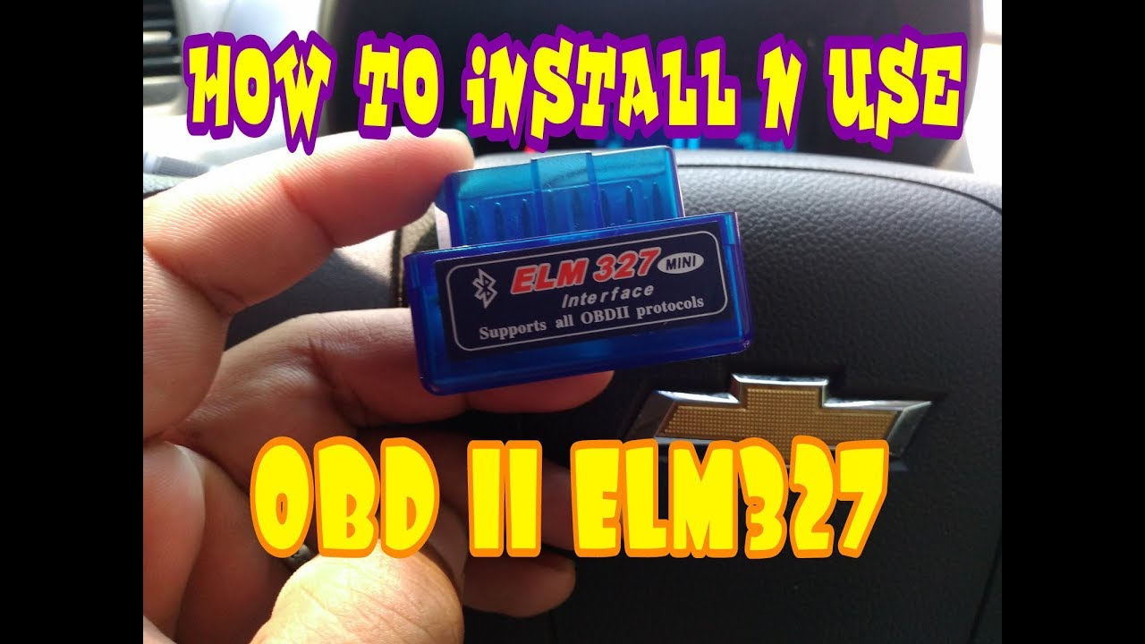 OBD 2 ELM327 CHEVROLET SPIN DIESEL BAGAIMANA INSTALL DAN MEMAKAINYA