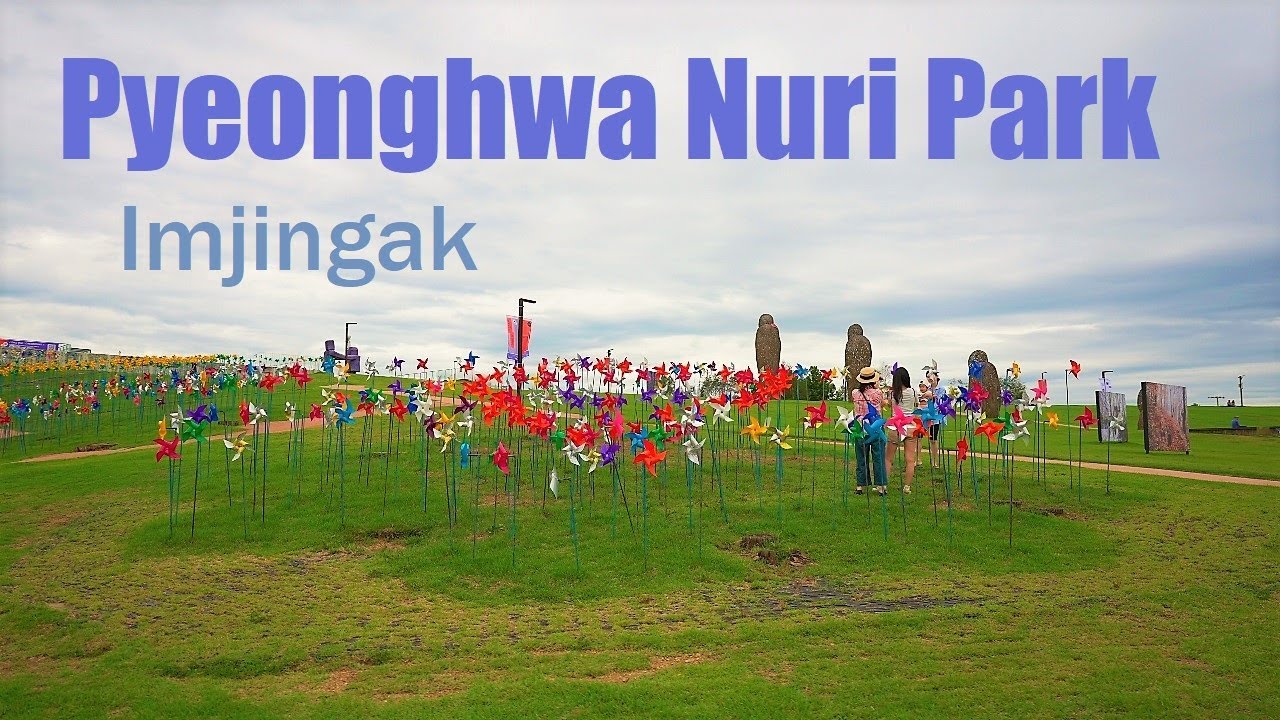 Imjingak Pyeonghwa Nuri Park, a popular area when traveling to Paju | Paju Korea 4K HDR