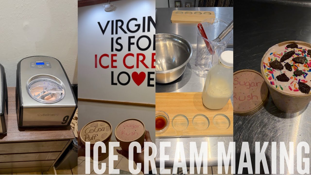 I MADE ICE CREAM FROM SCRATCH!!!