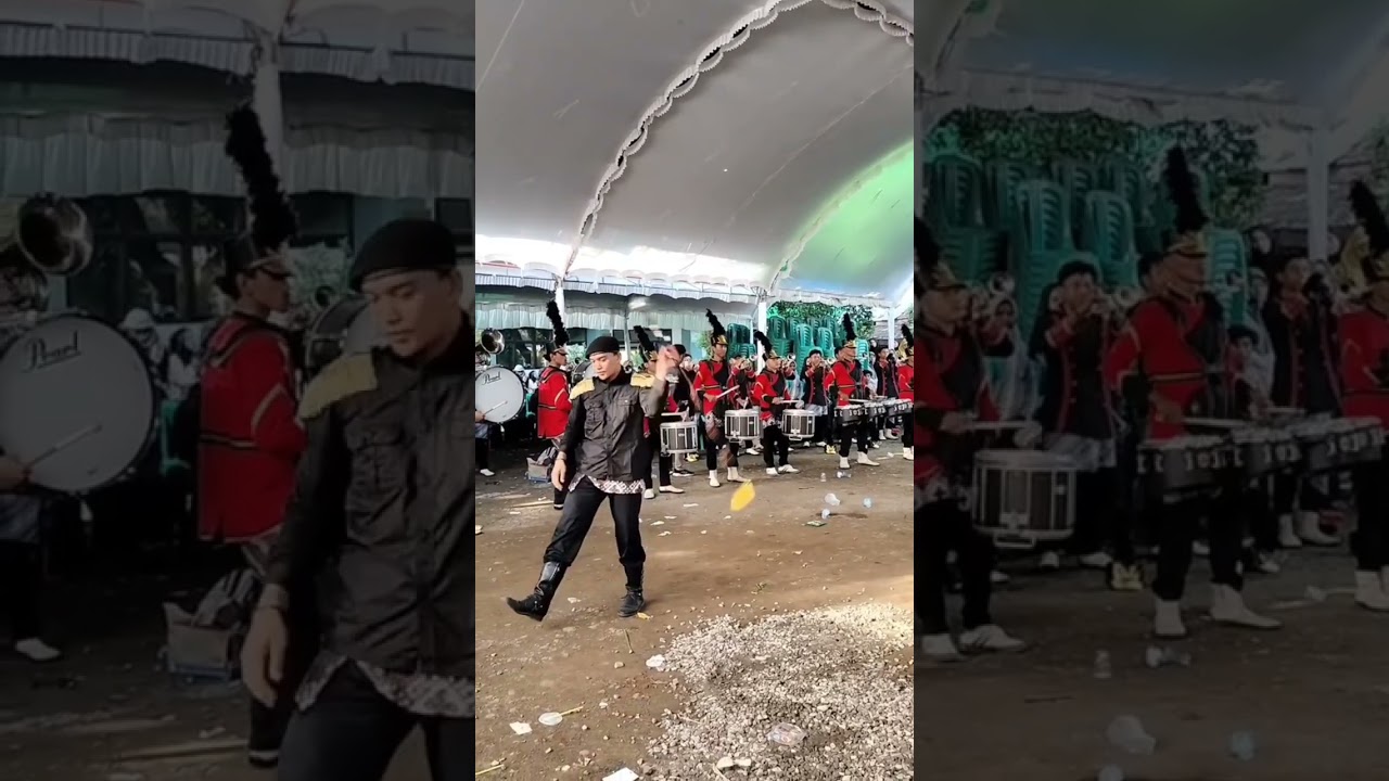 derap swara pati live mmh tayu #drumband #viralshort #marchingband