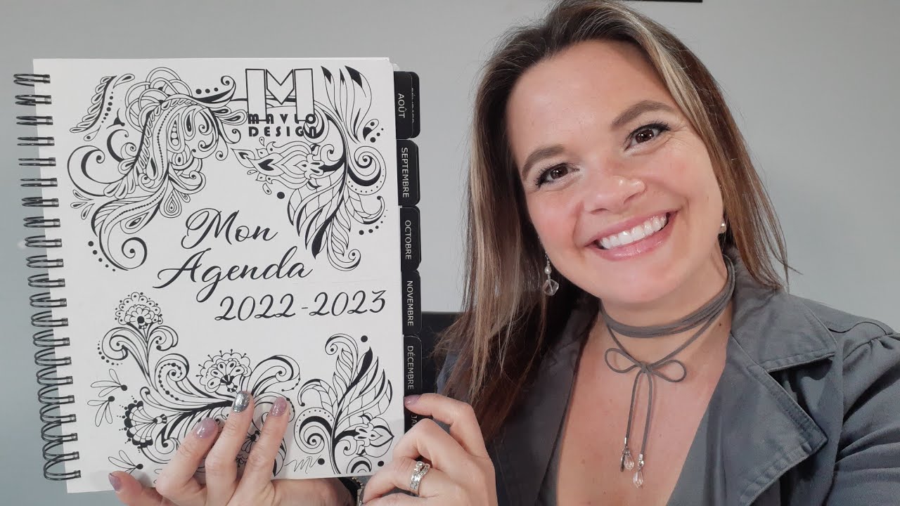 2022-2023 - Agenda à colorier