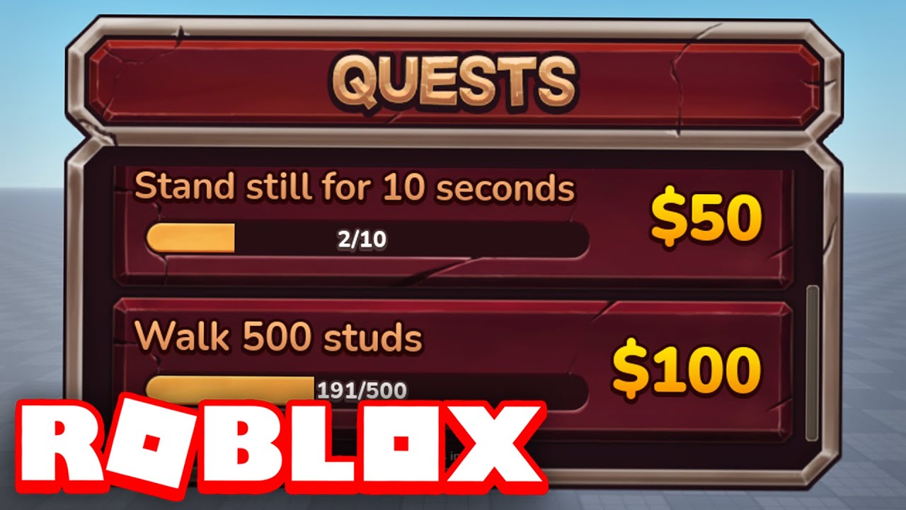 How to Make DAILY QUESTS in ROBLOX!