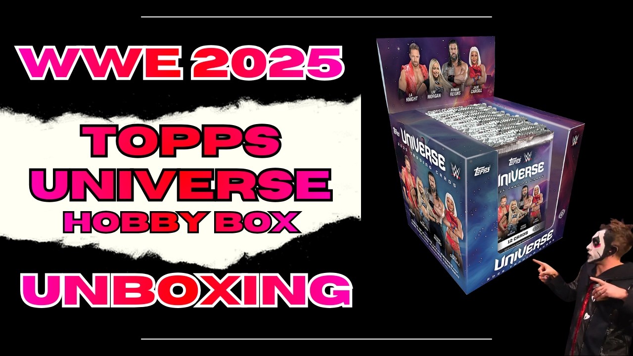 Первый коллекционный бокс 2026 года!💥 Коллекционный бокс WWE Topps Universe 2025 📦 #коллекционные...
