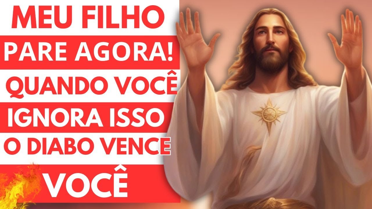 🔴 Poderosa Mensagem de Deus Para Você Hoje | Deus Diz  Não Deixe o Diabo Controlar Você | Receba