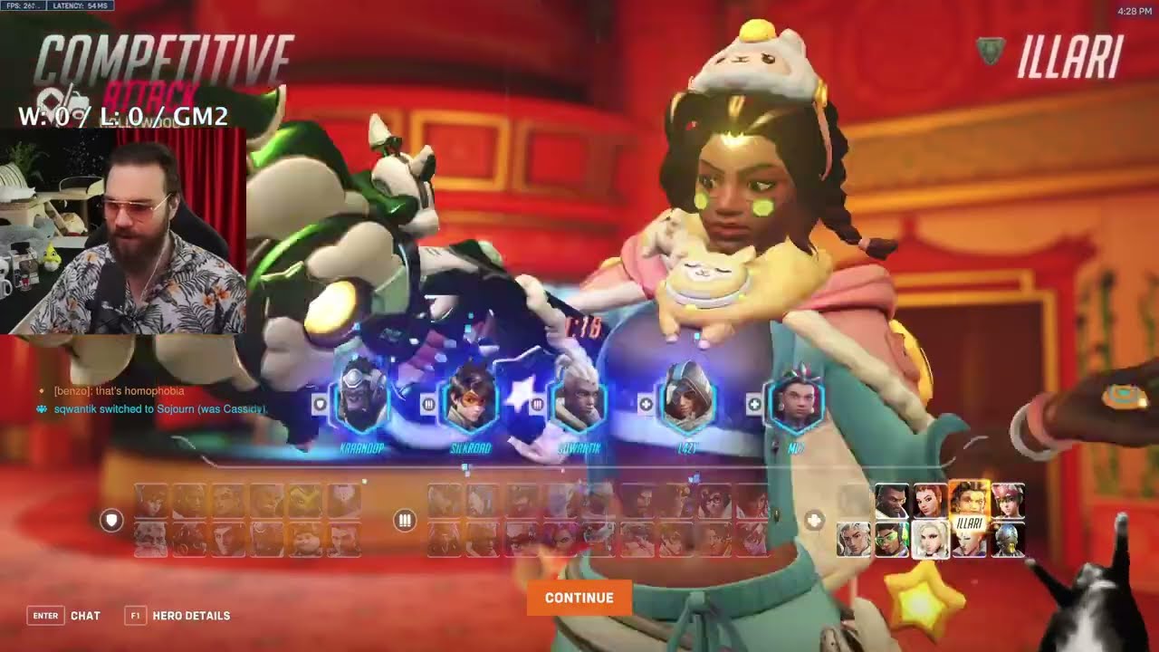 mL7support ANA, ILLARI, BAPTISTE COMPETITIVE Gameplay! [ OVERWATCH VOD Replays ]